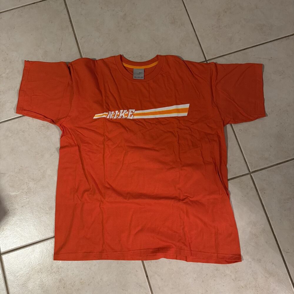 Men’s Nike Orange Vintage Gray Tag Nike Shirt Size 2XL Mens